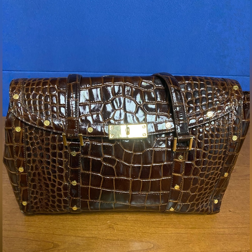 Lovecat Paris Vintage Reptile Skin Purse, Handbag